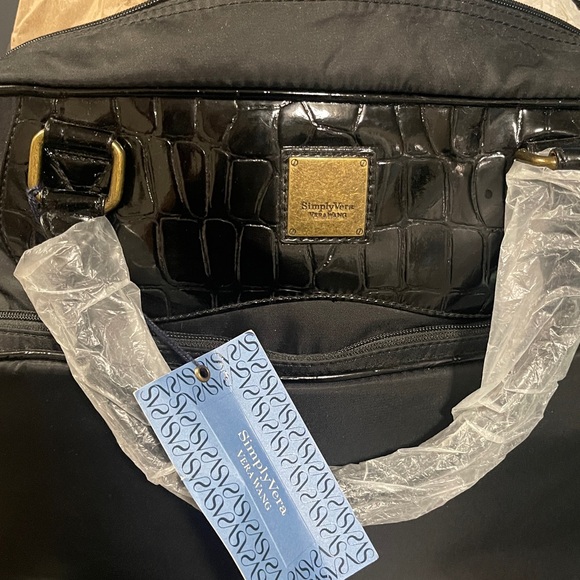 Simply Vera Vera Wang Black Travel Bag - Picture 3 of 7